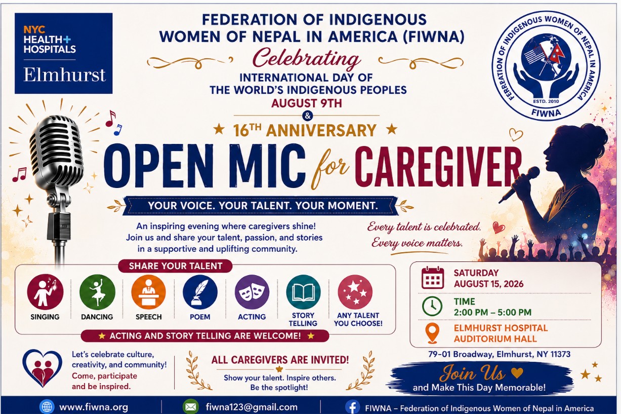 FIWNA Presents: Open Mic for Caregivers